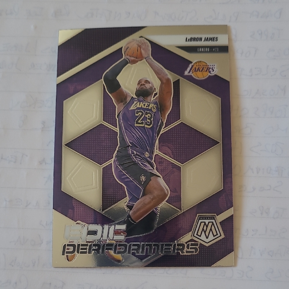 LeBron James Los Angeles Lakers Basketball Card -